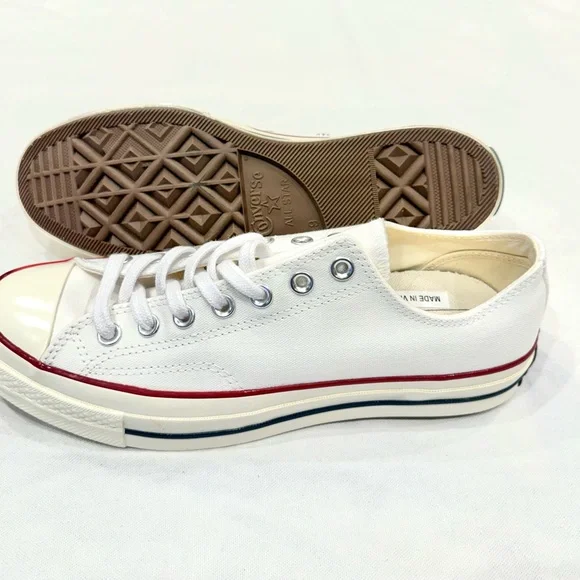 Converse 162065C All Star Chuck 70 Ox White/ Garnet / Egret Unisex shoes